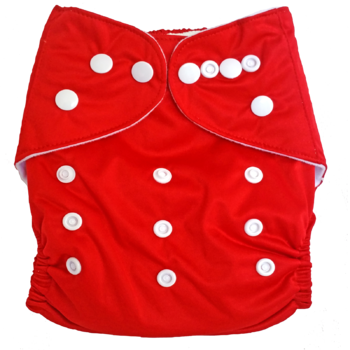 Modern Cloth Nappy Red