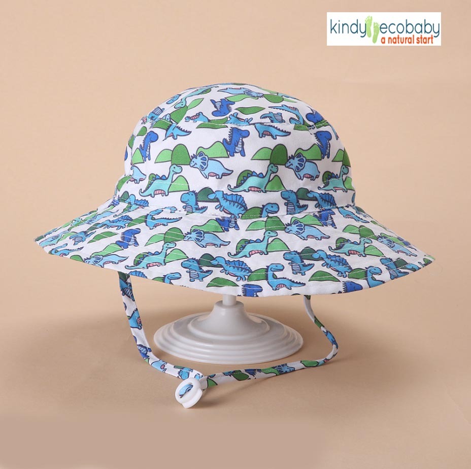 Bucket Hat Kids Boy & Girl Adjustable Sun Protection Cap Beach Sport School