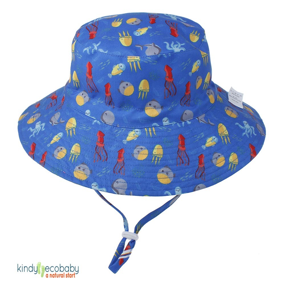 Bucket Hat Kids Boy & Girl Adjustable Sun Protection Cap Beach