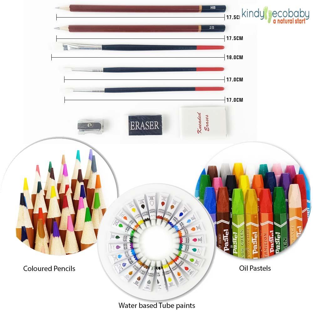 Kids Painting Drawing Art Set, Drawing Pencils Set Kids