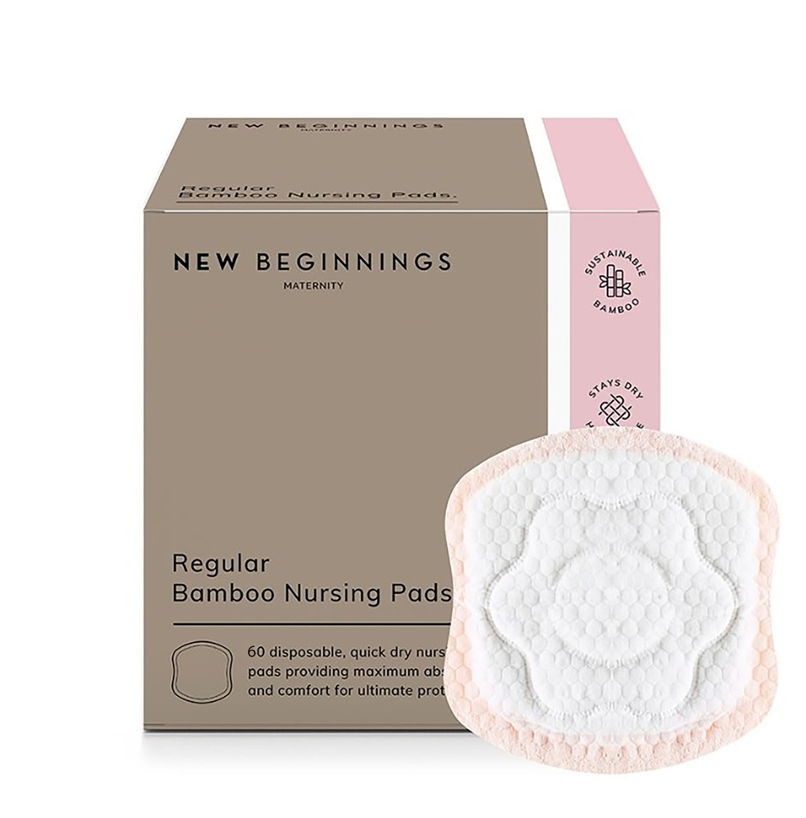 Eco-Friendly Bamboo Disposable Nursing Pads