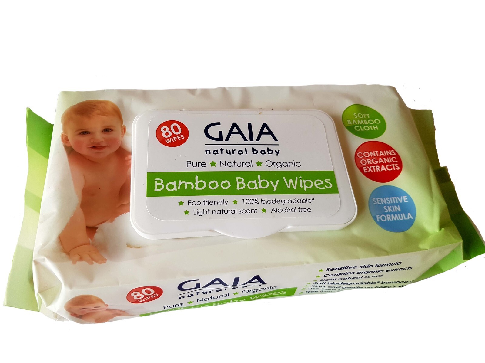 Bamboo Wet Wipes x 1 pack