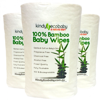 Bamboo Baby Wipes, 1500 sheets, Six Packs