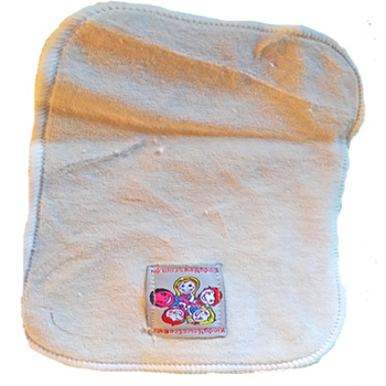 Bamboo Flannel and Burpy Cloth x 2