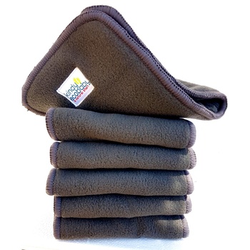 Charcoal Bamboo & Microfibre Insert x 5