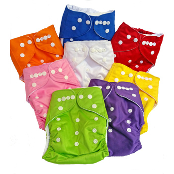 Modern Cloth Nappies Incl Inserts Twin Pack 