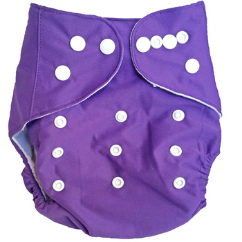 Modern Cloth Nappies (Color:Purple)
