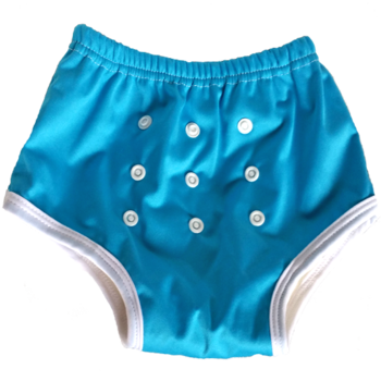 Swimming Pants, Training Pants Turquoise Blue